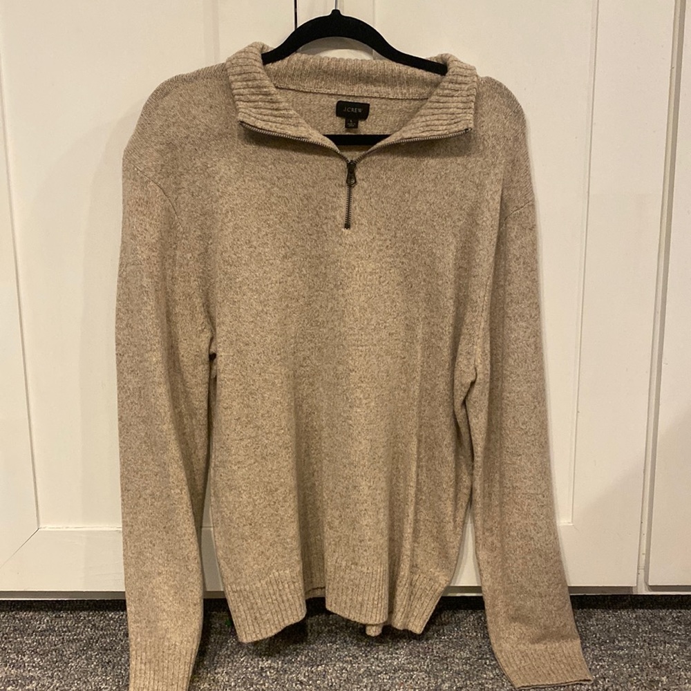 J Crew quarter zip.